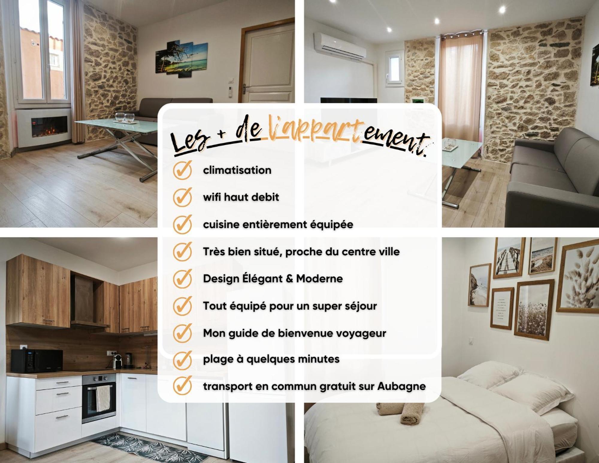 Appartement Tout Confort A 2 Pas Du Centre Ville Aubagne Ngoại thất bức ảnh